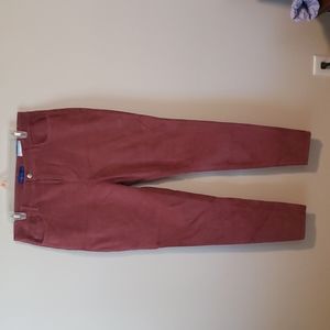 NWT Simply Styled Skinny Apple Butter Pink Corduroy Jeans **PLEASE READ**